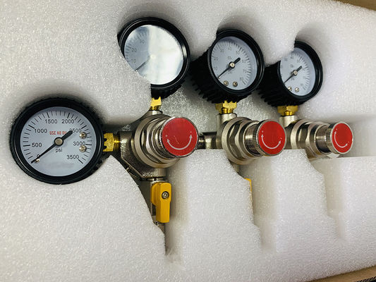Reducteur de pression de CO2/bière pour fûts de bière et kegerators à noix de sortie personnalisés