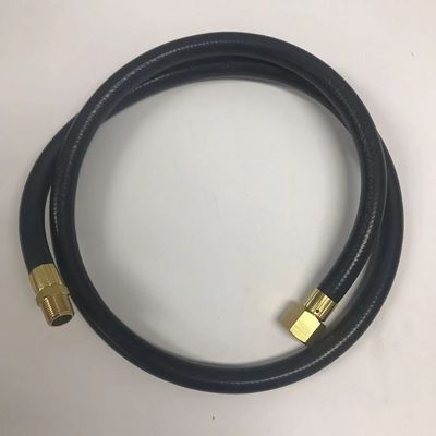 3/8&quot; MNPT x 1/2&quot; tuyau en caoutchouc pivotant pour réservoirs de propane haute pression