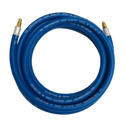 Tig soudage tuyau de refroidissement par eau câble de puissance supérieur Tig torche avec tuyau bleu en 9 * 0D13