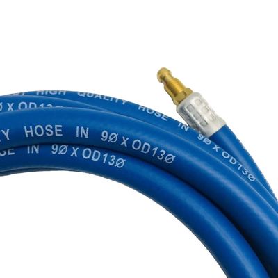 Tig soudage tuyau de refroidissement par eau câble de puissance supérieur Tig torche avec tuyau bleu en 9 * 0D13