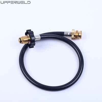 15 pieds de tuyau noir supérieur GPL propane cuivre adaptateur de tuyau kit pour les campings de camions
