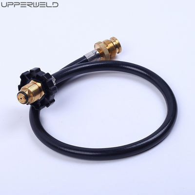 15 pieds de tuyau noir supérieur GPL propane cuivre adaptateur de tuyau kit pour les campings de camions