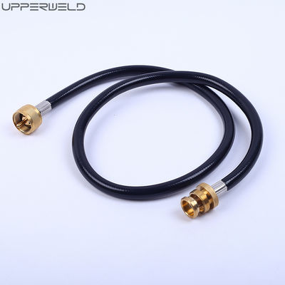 15 pieds de tuyau noir supérieur GPL propane cuivre adaptateur de tuyau kit pour les campings de camions