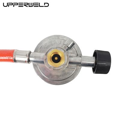 L'Allemagne soudage de tuyau de gaz liquéfié de 8 mm avec 7/16''-28' UNEF 30mbar pression de sortie et couleur rouge
