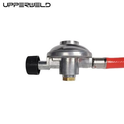 L'Allemagne soudage de tuyau de gaz liquéfié de 8 mm avec 7/16''-28' UNEF 30mbar pression de sortie et couleur rouge