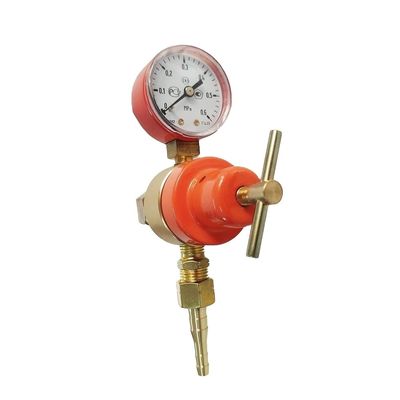 Matériau en laiton orange Russie Type régulateur de gaz de propane G7/8 pour les applications de coupe