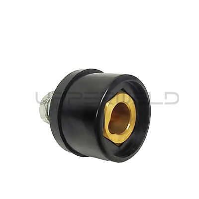 Connecteur rapide à prise commune de câble de soudage de type euro pour section de fil de soudeur 35-50