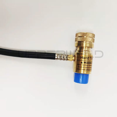 Soutien personnalisé Poussez le bouton d'allumage Mapp Gas Propane Brazing Torch avec deux brûleurs OEM