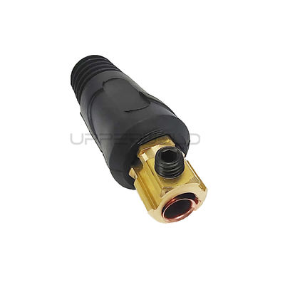 Connecteur rapide à prise commune de câble de soudage de type euro pour section de fil de soudeur 35-50