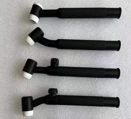 WP-17FV TIG Torche corps TIG Torche de soudage avec tête flexible et soupape à gaz en noir