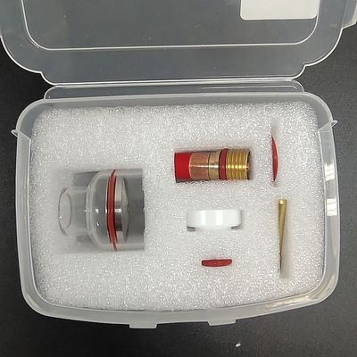 Wp17/18/26 Série Longue Collet de coin 50mm 1/8 pour le soudage Tig Torch 17,2 * 9,3 * 2cm
