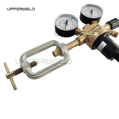 Support personnalisé professionnel régulateur de gaz d'acétylène d'oxygène OEM pour la découpe de soudage