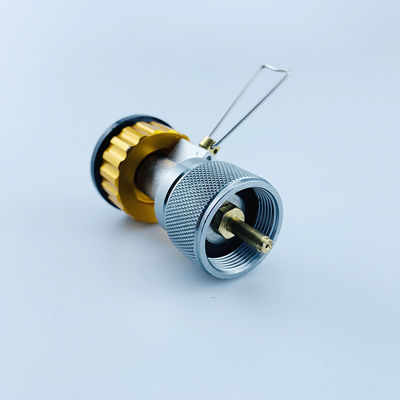 Adaptateur de conversion en cuivre de GPL pour poêle à gaz de camping Canistre de convertisseur de gaz de remplissage
