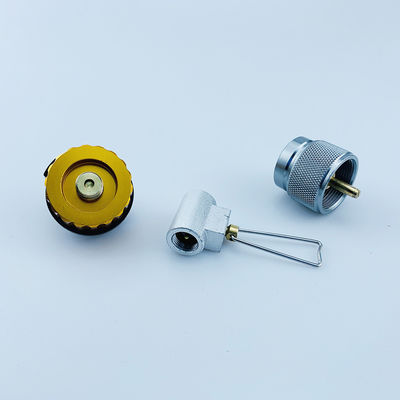 L'adaptateur en laiton pour le brûleur de gaz et le réservoir de bouteille de butane