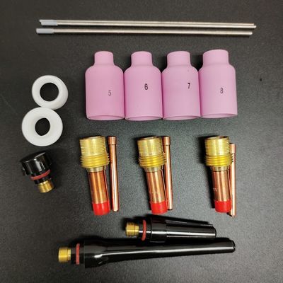 Kit de buse en céramique 54N durable pour WP17/18/26 Accessoires essentiels de torche de soudage TIG
