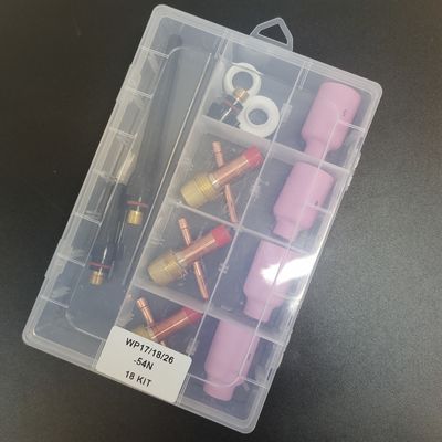 Kit de buse en céramique 54N durable pour WP17/18/26 Accessoires essentiels de torche de soudage TIG