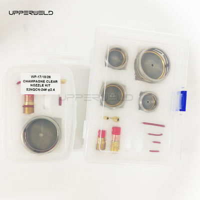 OBM Support WP17 18 26 53NQ Soudage Tig Accessoires avec lentille à gaz collecter et la buse claire