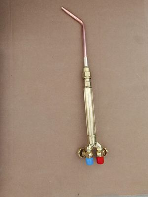 Régulateur de gaz d'acétylène d'oxygène avec double tuyau et buse de coupe