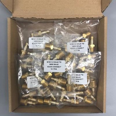 Couleur noire personnalisée EU Plug Longthen Connectez M16 * 1,5 mâle à 9 mm mâle Connectez adaptateur TIG