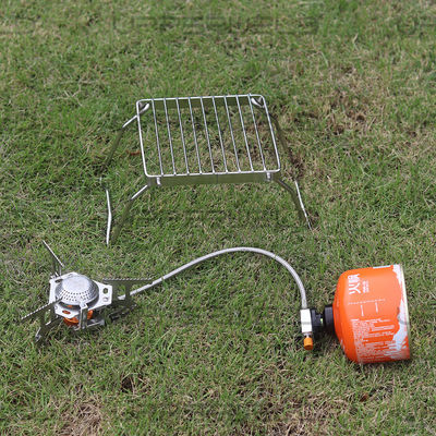 Cuisinière de camping étanche au vent à puissance de feu de 4600W avec allumage piezo léger et portable