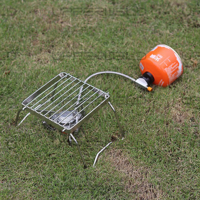 Cuisinière de camping étanche au vent à puissance de feu de 4600W avec allumage piezo léger et portable
