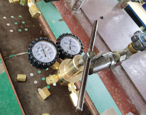 0-800 PSI Pression CGA580 régulateur d'azote d'entrée pour la purge HVAC en laiton solide