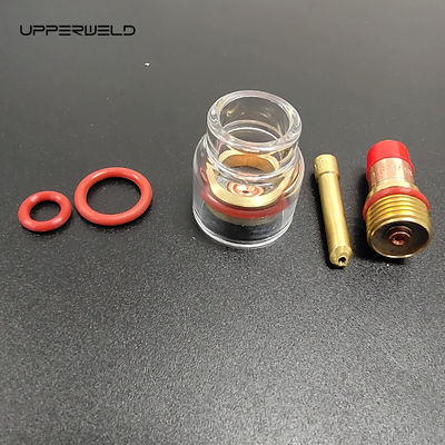 TIG accessoires de soudage WP-17/18/26 Champagne kit de buse avec adaptateur 1,6 mm
