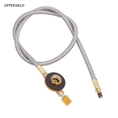 Poêle à gaz de camping extérieur Adaptateur de remplissage de propane et torche de chauffage pour une connexion facile