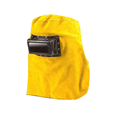 1Casque de soudage en cuir d'une épaisseur de.4 mm avec une forte capacité d'isolation thermique