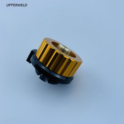 Adaptateur d'entrée de petit réservoir de propane extérieur pour la conversion de brûleurs de poêles de camp de barbecue jaunes