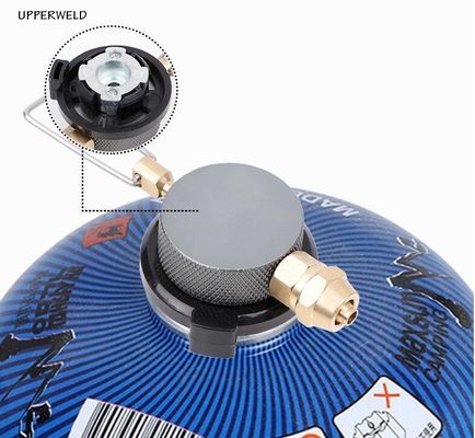 Adaptateur de poêle extérieur pour soupape de charge de réservoir d'air portable et poêle à propane
