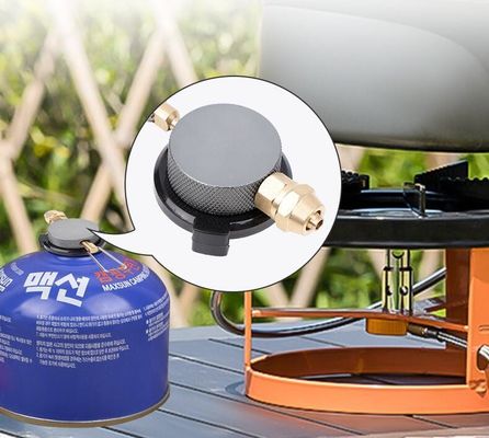 Adaptateur de poêle extérieur pour soupape de charge de réservoir d'air portable et poêle à propane