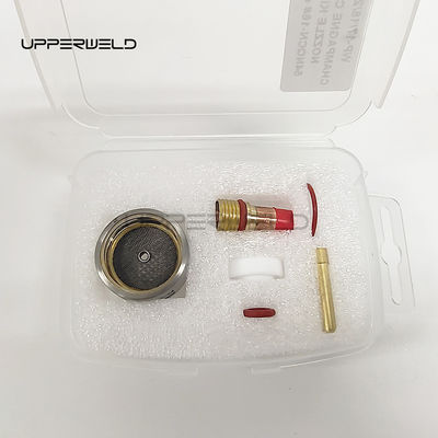 WP9/20 TIG soudage torche à gaz Lentille corps de collet 12 Kit de tasse Pyrex Fonction soudage simple