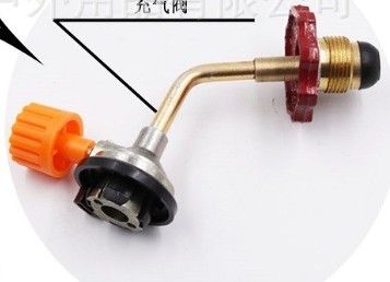 Adaptateur de réservoir de remplissage de bouteilles de gaz pour bouteilles de butane et soupapes de bouteilles de gaz de butane