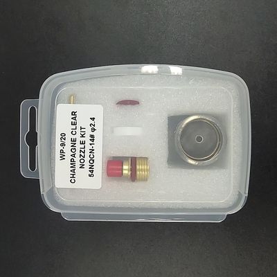 1.6mm TIG soudage Torche verre 14 Collet de tasse et WP920 la buse de soudage pour le soudage