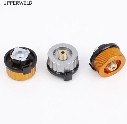 Adaptateur de gaz de conversion de brûleur de poêle de camping avec support personnalisé et torche de soudage