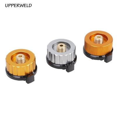 Adaptateur de gaz de conversion de brûleur de poêle de camping avec support personnalisé et torche de soudage