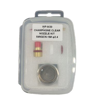 Obtenez les meilleurs consommables de tasse en verre TIG 16 pour WP9/20 TIG soudage torche sur le marché