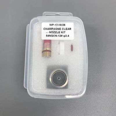 WP-17/18/26 Champagne TIG accessoires de la torche de soudage 1,6 mm/2,4 mm/3,2 mm