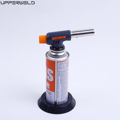 Chauffage de cuisine Bouteille à gaz au butane de 112 g Capacité Pistolet à flamme Soudage de la lampe de poche