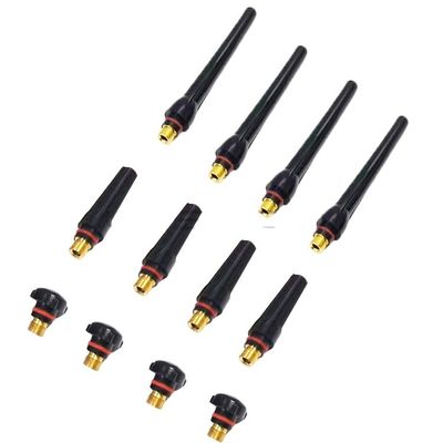 WP-17/18/26 Torche de soudage en laiton et en plastique 12 pièces TIG Back Cap Kit 57Y02