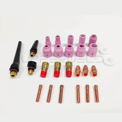 WP-17/18/26 Torche de soudage en laiton et en plastique 12 pièces TIG Back Cap Kit 57Y02