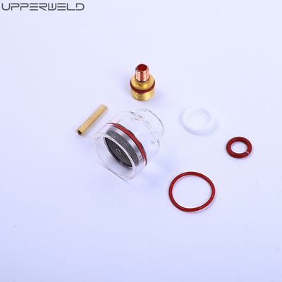 Stubby Lens à gaz 10 Pyre Glass Cup Kit de buse transparente pour WP-17/18/26 Tig Torche de soudage