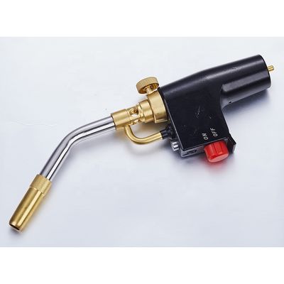 OBM Support CGA600 fil de soudure et de brasage Trigger-Start Torche tête Propane Mapp Torche 1300°C