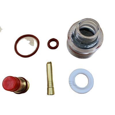 WP-9/20/25 Série TIG Supérieure soudage Torche Lentille à gaz 10 Kit de tasse de verre pour grand Kit