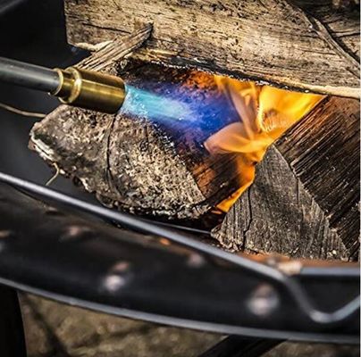 Propane Mapp CGA600 Torche de déclenchement à fil avec buse en laiton Température de la tête 1300°C