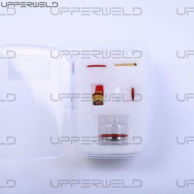 TIG soudage torche Stubby Lentille à gaz 12 Pyre Glass Cup Kit de buse transparente Pour WP-17/18/26