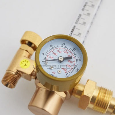 Réducteur de gaz pour soudeuse CO2/Argon Réducteur de pression MIG/TIG Régulateur de débit