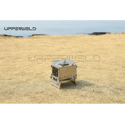 Grill à BBQ portable en acier inoxydable 304 pour la randonnée Camping Picnic Outil de cuisson en plein air