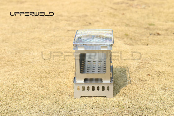 Grill à BBQ portable en acier inoxydable 304 pour la randonnée Camping Picnic Outil de cuisson en plein air